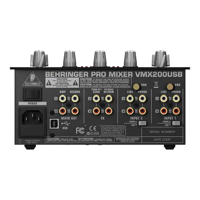 ファッションシーンで話題のこれから流行るブランド12選 USB VMX-200 Behringer Canais 2 DJ Mixer | Melodia e Som DJ機材